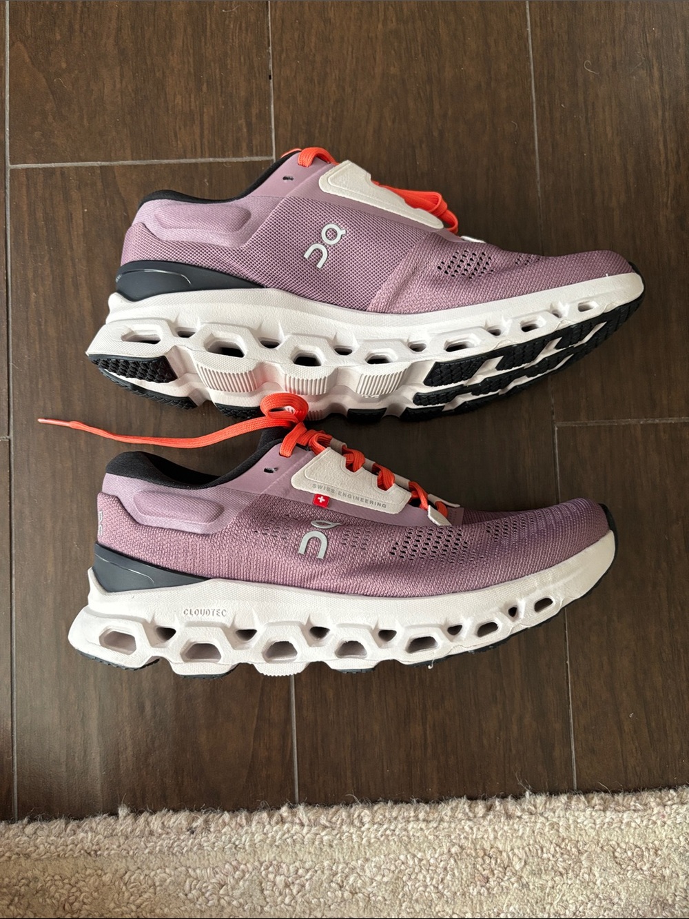 On Cloud Stratus 3 Womens Quartz Lily size 6 - Picture 4 of 8